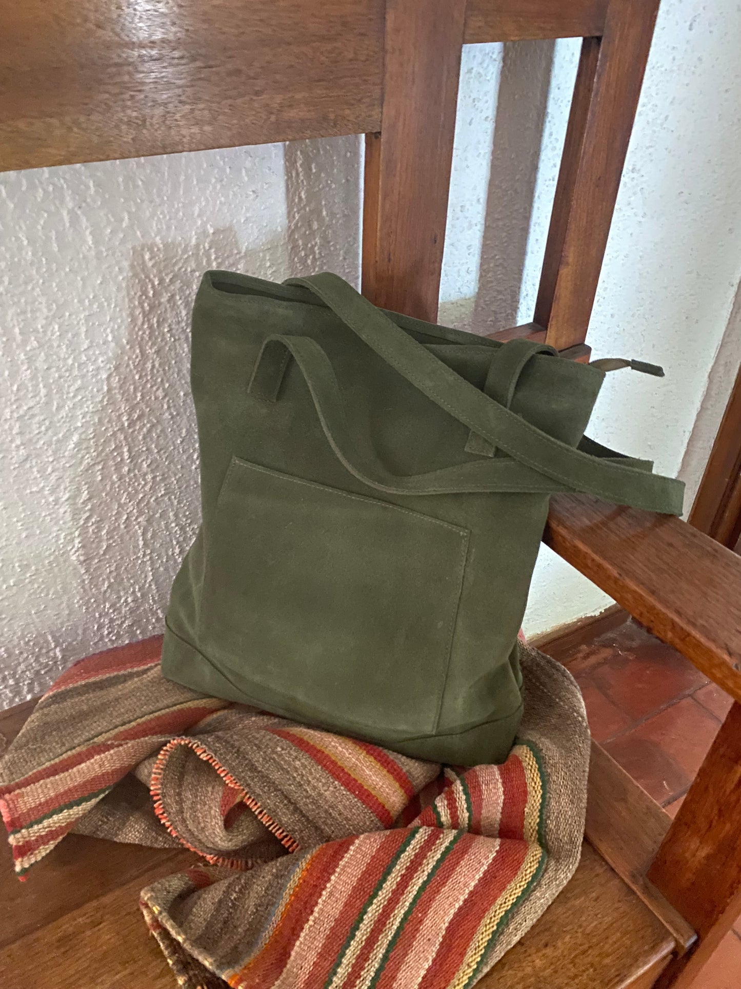 Cartera Florencia reno verde.