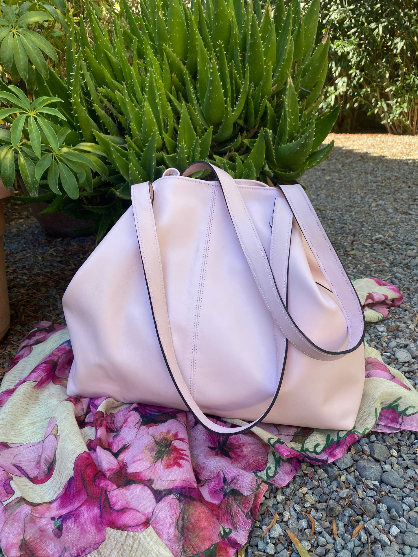 Cartera Paulina Palo de rosa