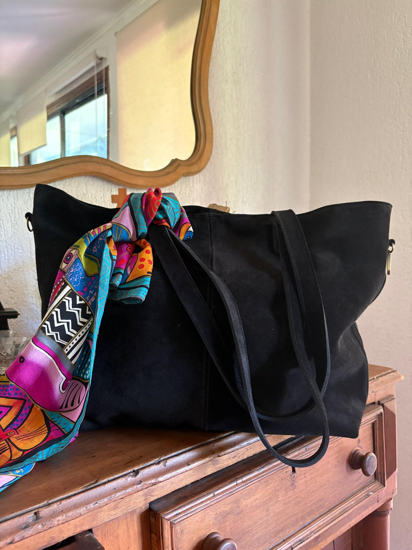 Cartera Paulina Reno Negro.