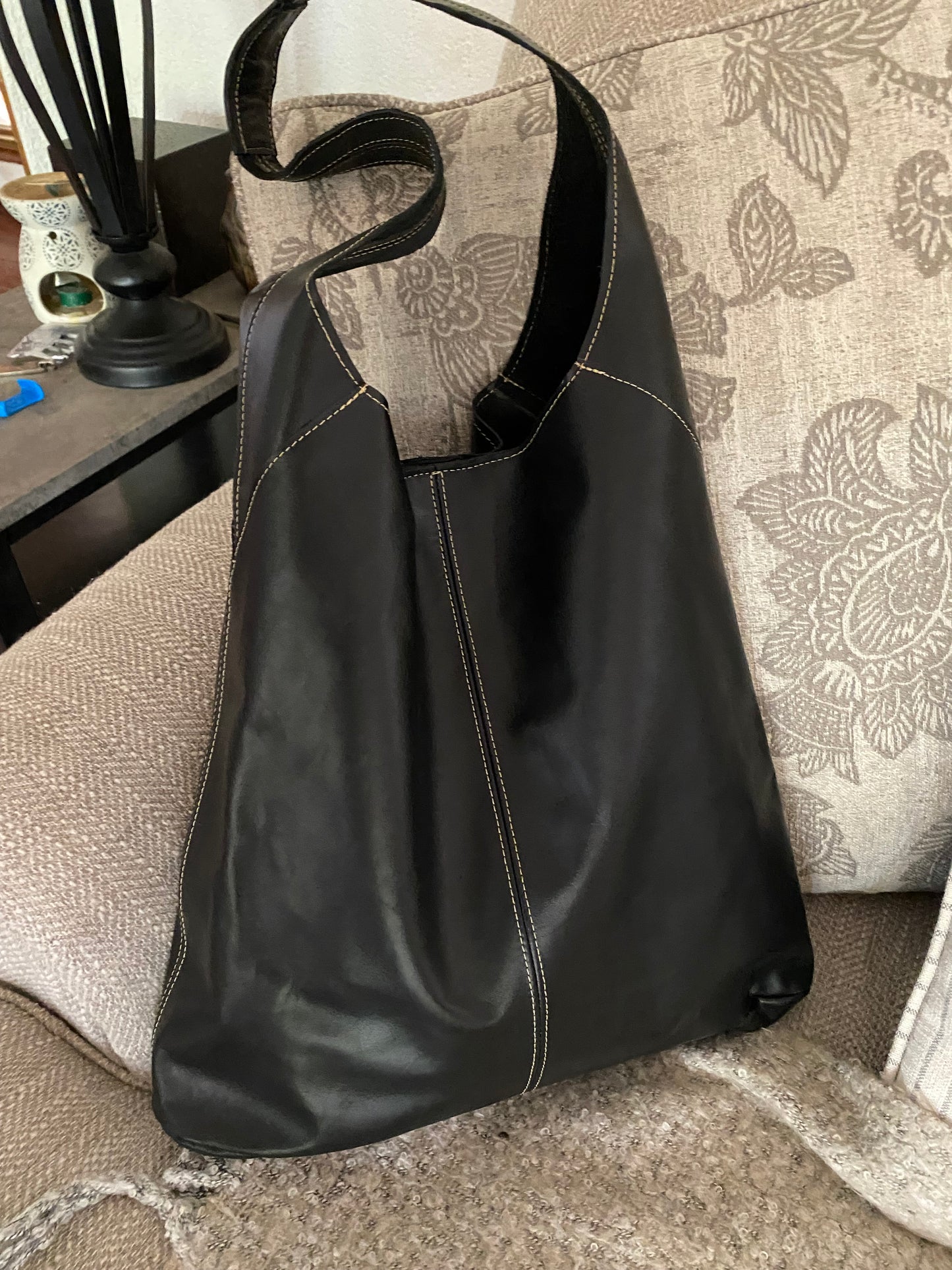 Cartera Renate cuero Negro
