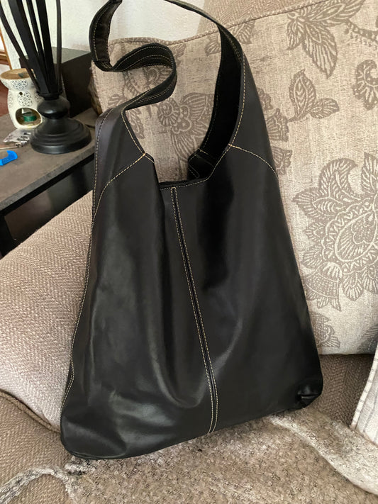 Cartera Renate cuero Negro