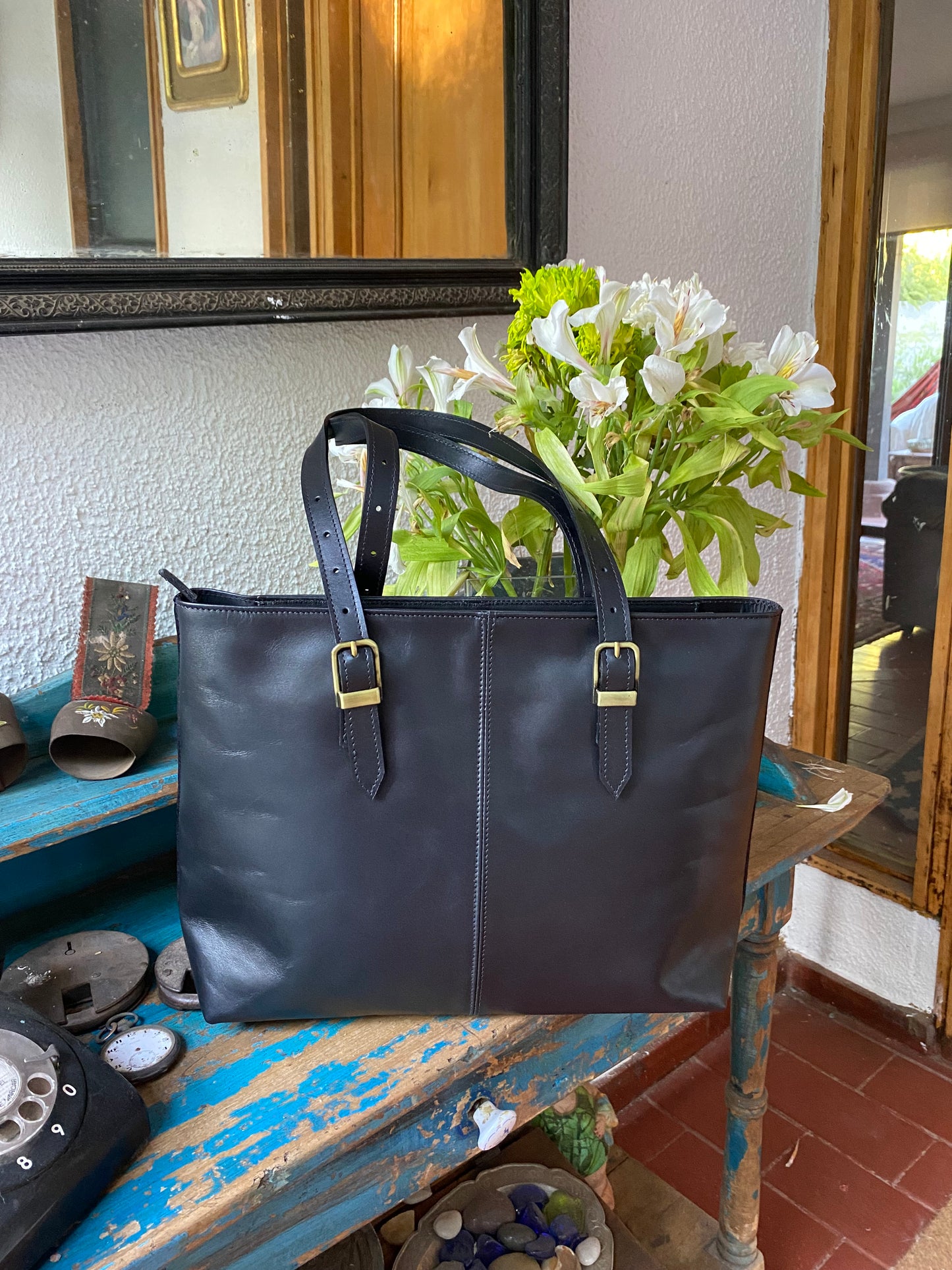 Cartera Pascuala Negro